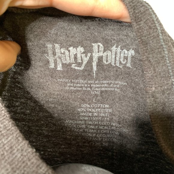 Harry Potter Slytherin Tshirt Unisex Size L - Picture 3 of 3